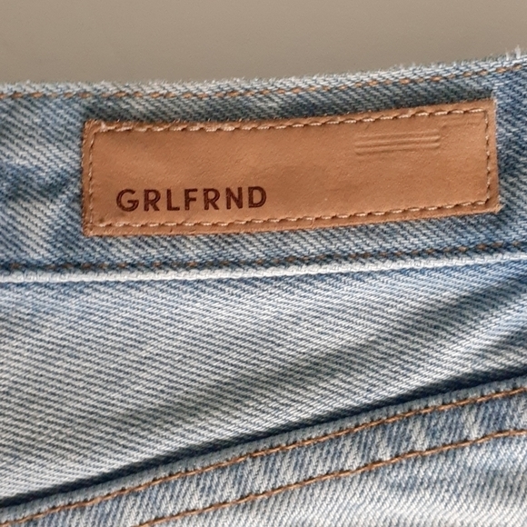 GRLFRND Girlfriend Cindy High-Rise Denim Shorts Size 25 - Picture 6 of 15